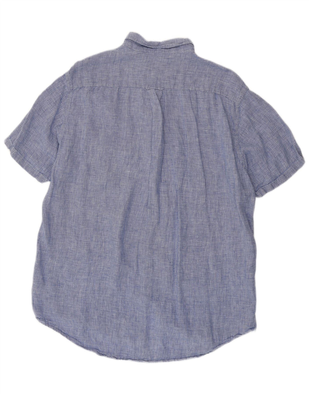 GANT Muška košulja kratkih rukava standardnog kroja, veličina 45/46 2XL plava houndstooth