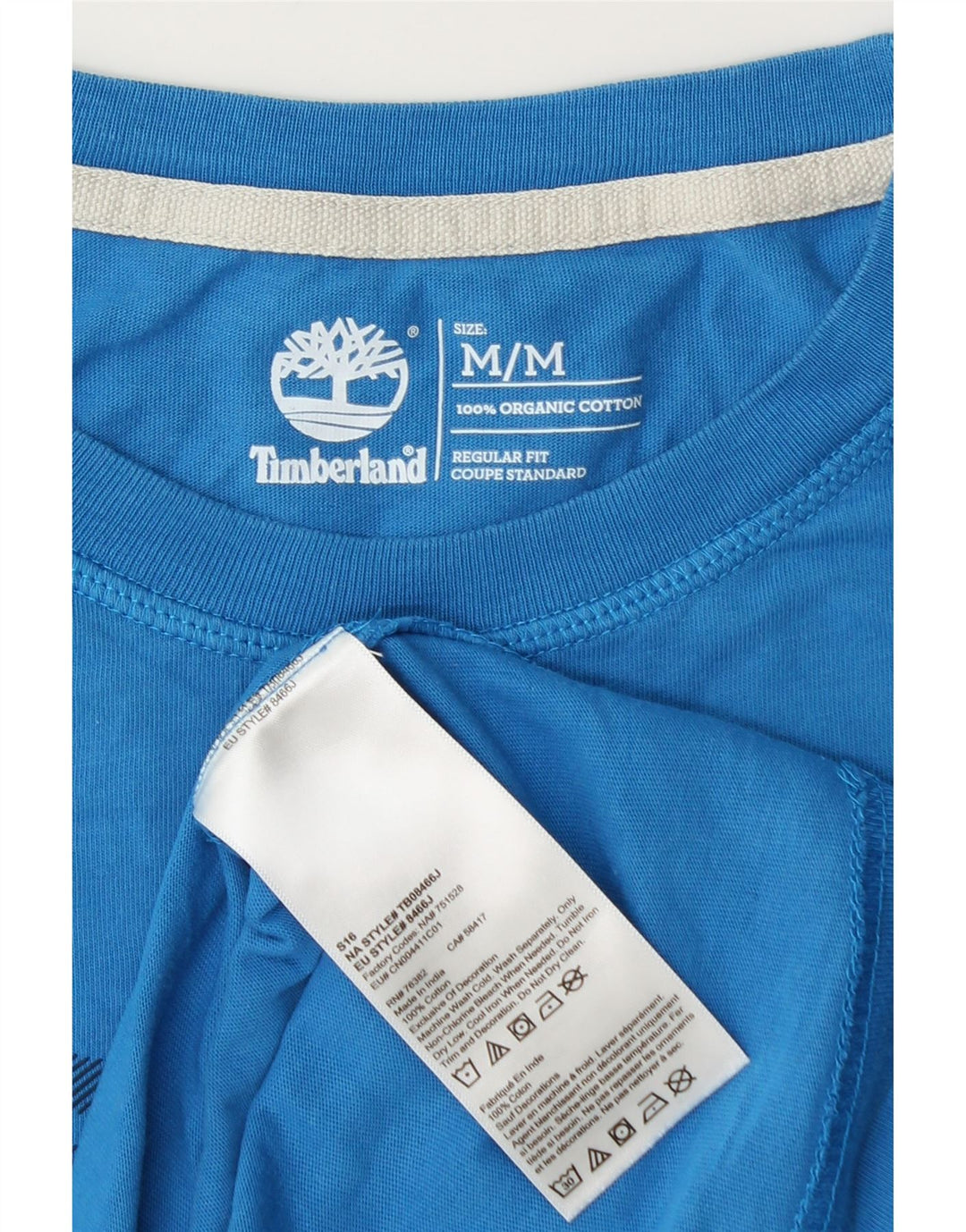 Timberland muška majica kratkih rukava Standard Regular Fit Graphic T-Shirt srednje plava