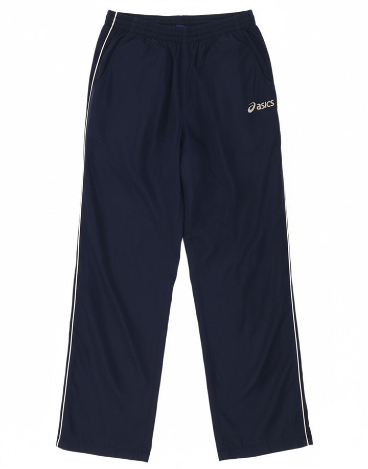 ASICS Mens Tracksuit Trousers XL Navy Blue