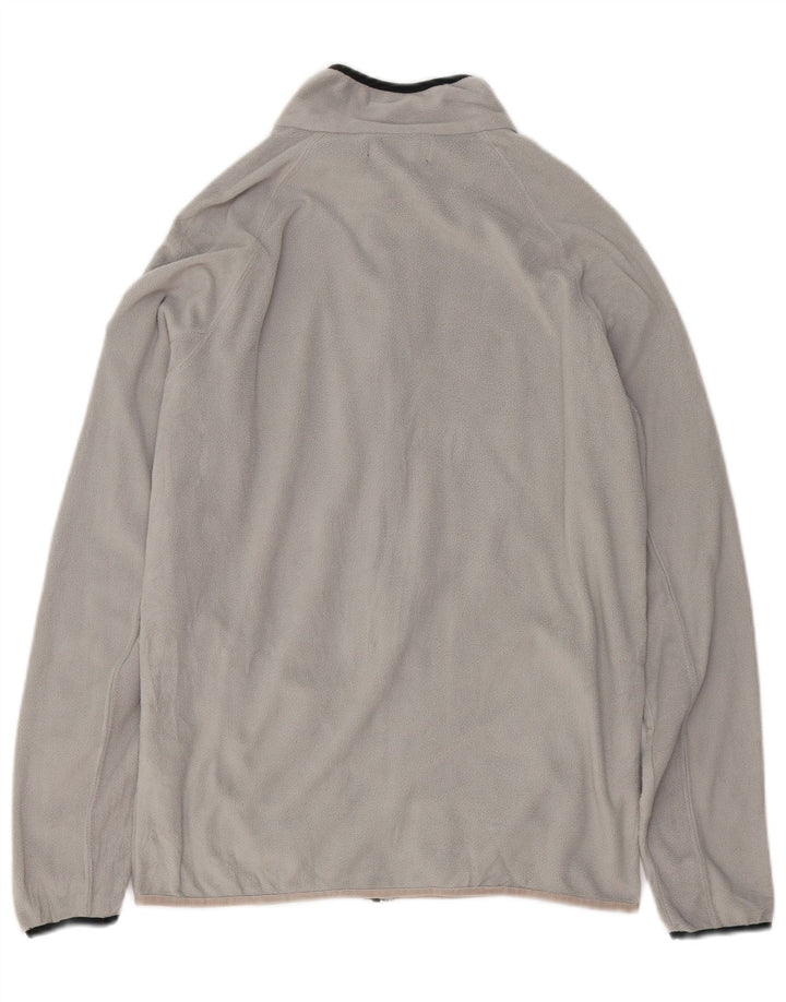 TRUSSARDI ženska jakna od flisa UK 18 XL sivi poliester