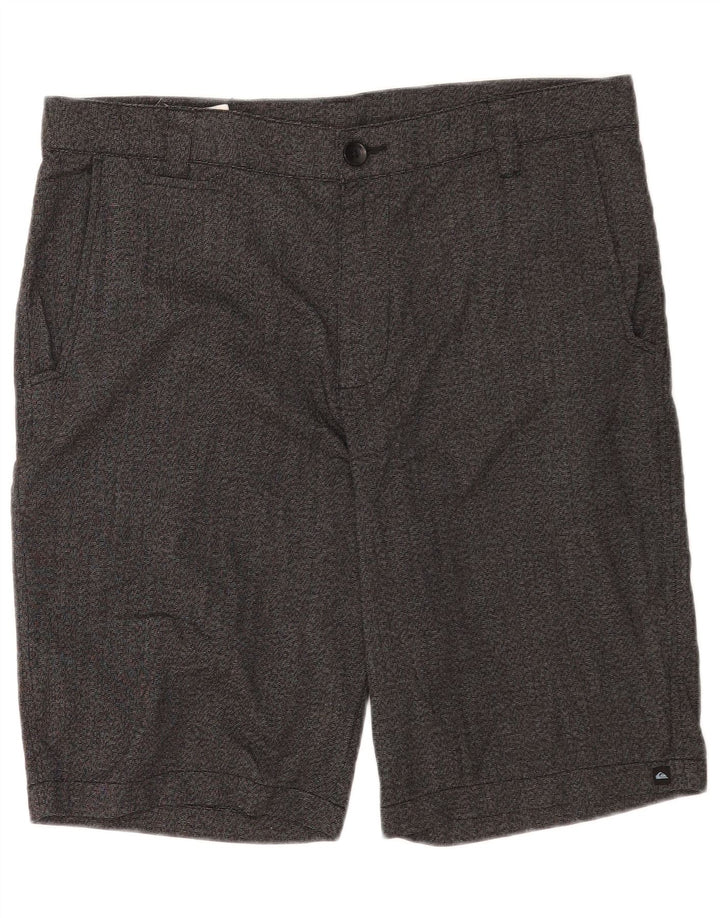 Quiksilver muške Zathan Cargo kratke hlače W34 veliki sivi poliester