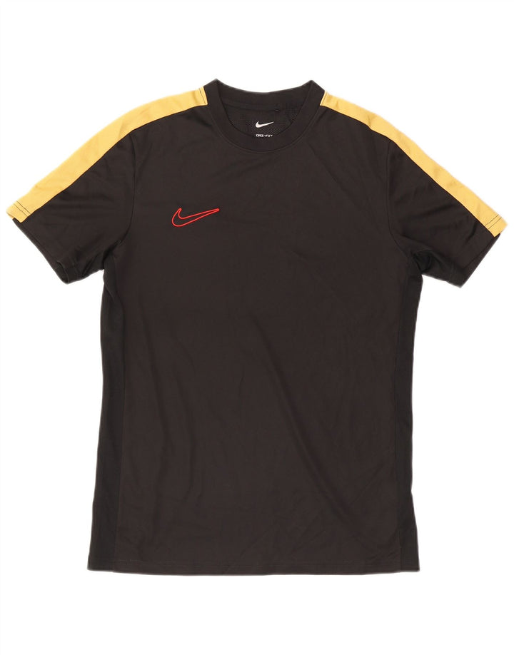 Nike Dri Fit Slim T-Shirt gornji dio srednje crne boje od poliestera
