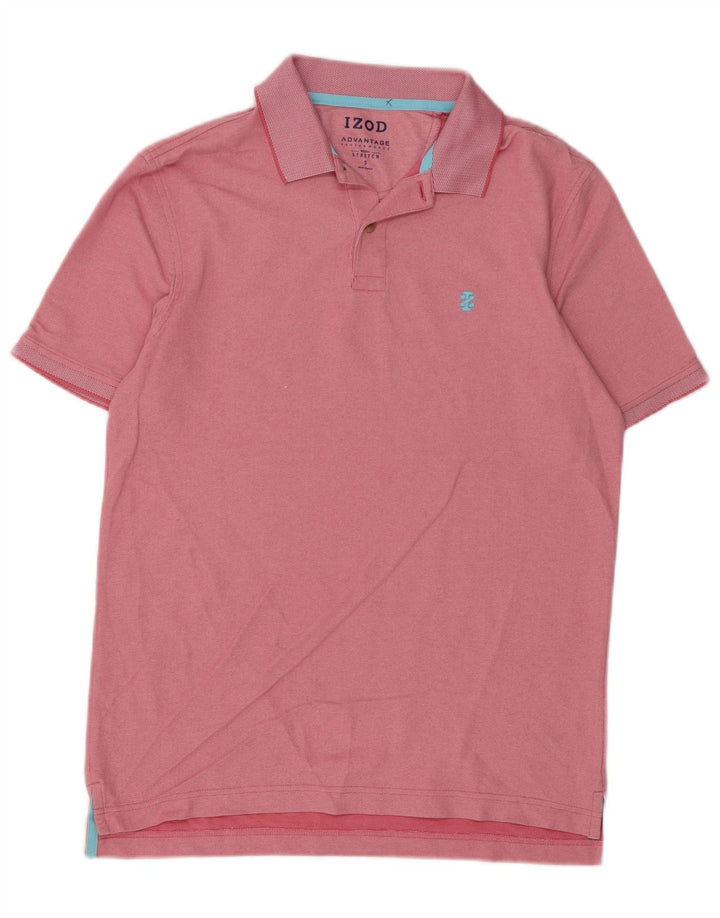 IZOD Muška polo majica mala ružičasta pamučna