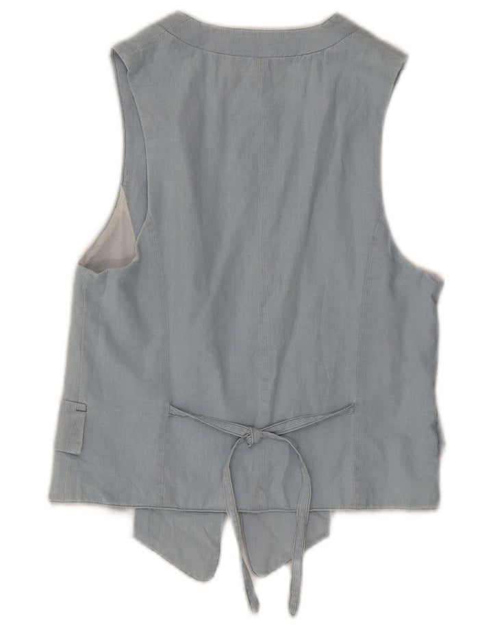 Zara ženski OPEN prsluk UK 10 Small Blue