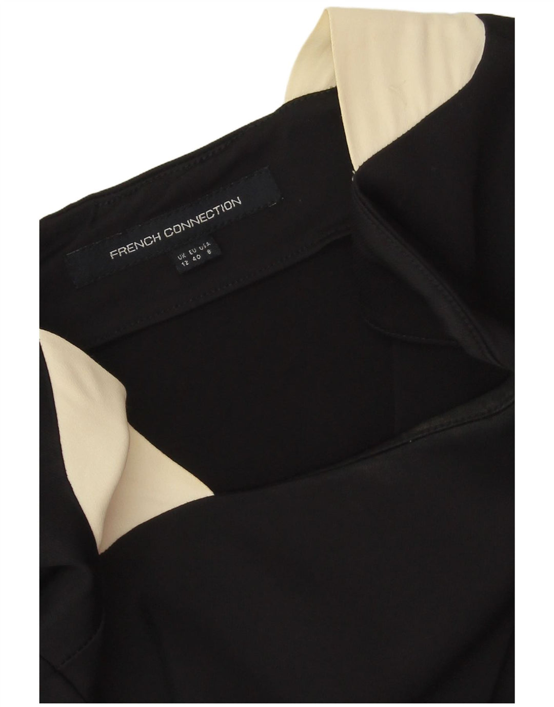 French Connection ženska plašt haljina UK 12 srednje crne boje