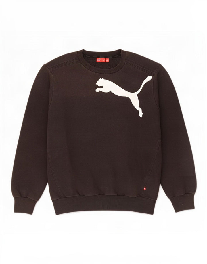 Puma muška trenirka s motivima srednje crne boje