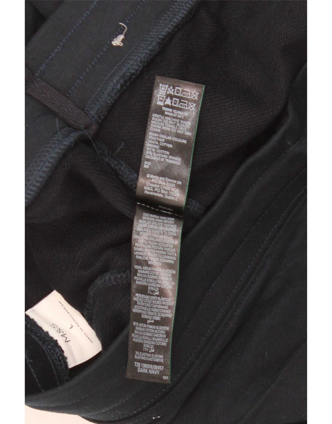 Marks & Spencer muške sportske kratke hlače velike tamnoplave pamučne boje