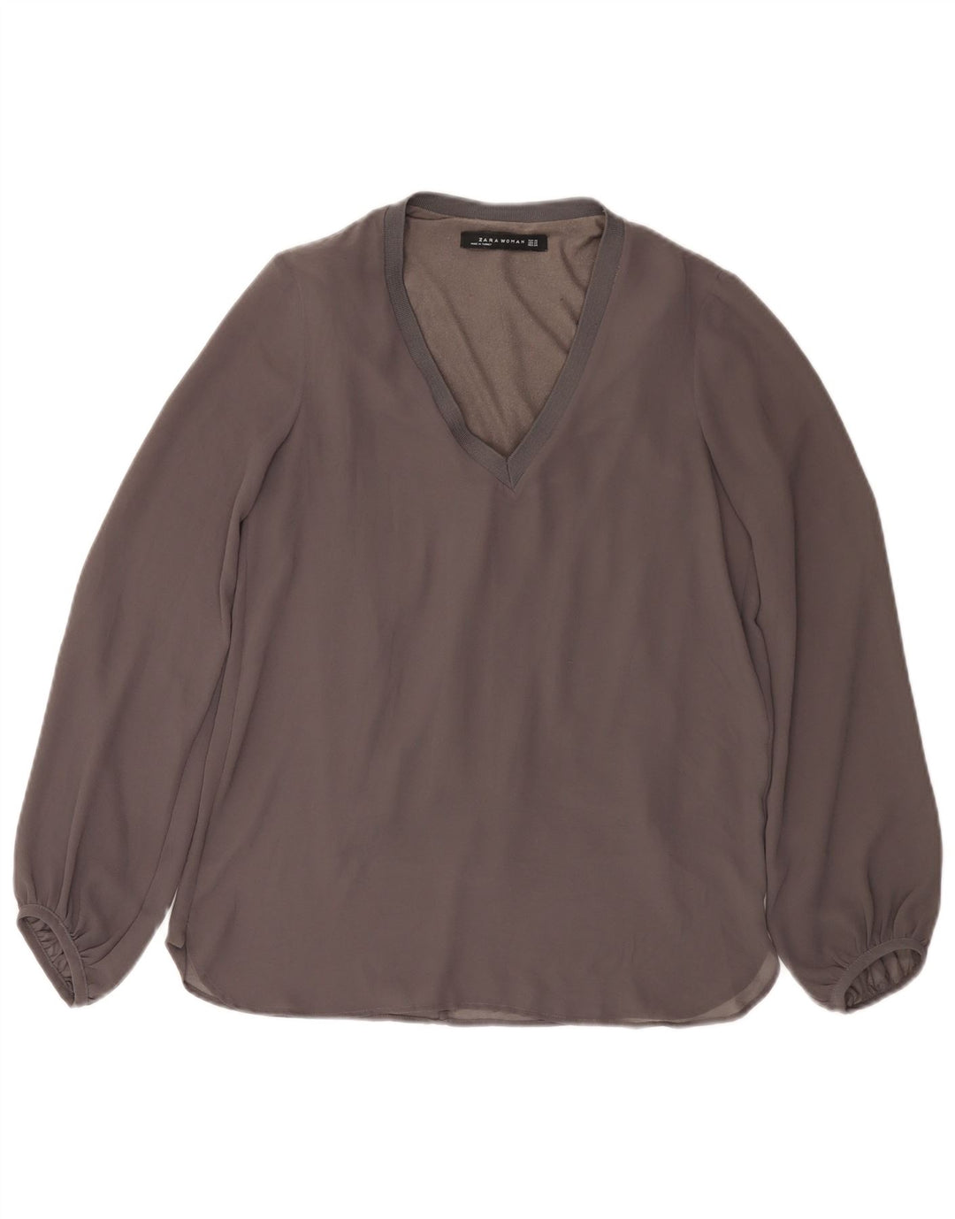 Zara ženska majica dugih rukava UK 6 XS siva