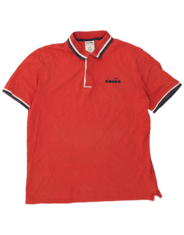 Diadora muška polo majica XL crveni pamuk