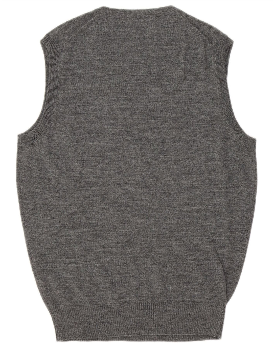 A.W.DUNMORE Mens Vest Tank Top Small Grey Wool