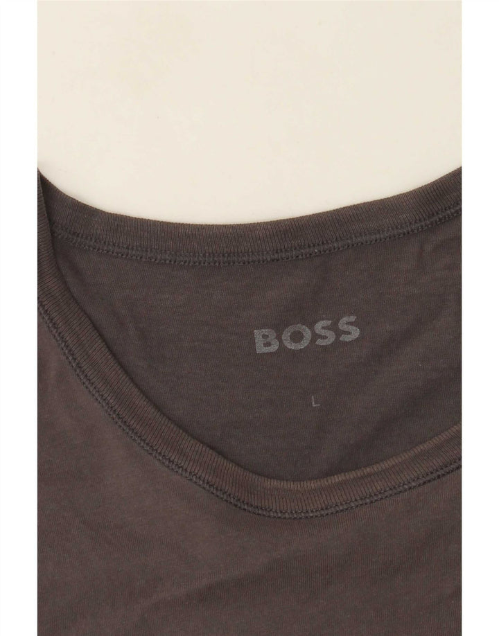 Hugo Boss ženska majica kratkih rukava UK 14 velika siva