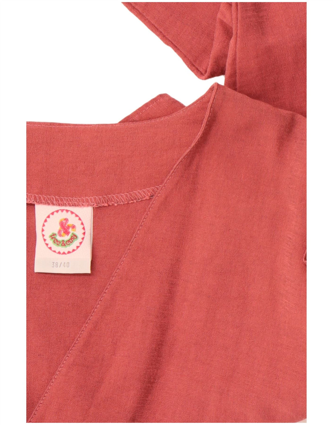 VINTAGE ženski kratki top EU 38/40 srednje ružičasta viskoza