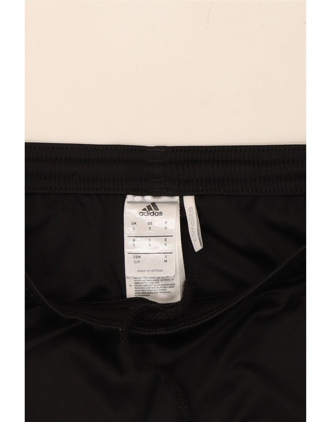 ADIDAS Mens Climalite Sport Shorts Small  Black Polyester Vintage Adidas and Second-Hand Adidas from Messina Hembry 