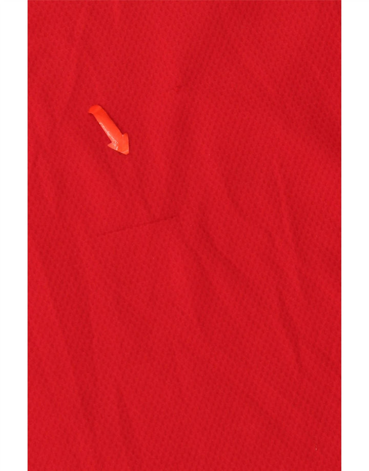 Nike Dri Fit majica kratkih rukava velika crvena poliesterska boja