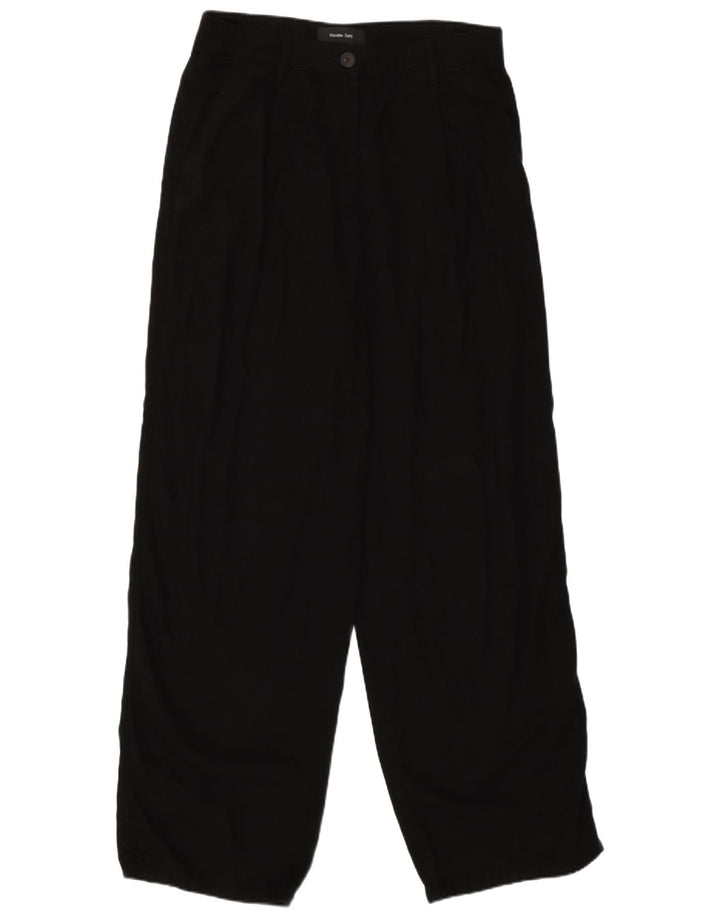 Massimo Dutti ženske ravne ležerne hlače EU 38 male W28 L31 crne