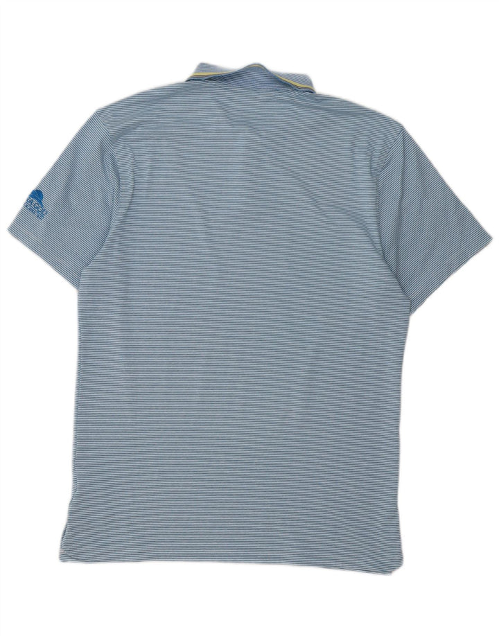 Nike muška Dri Fit polo majica s malim plavim prugama od poliestera