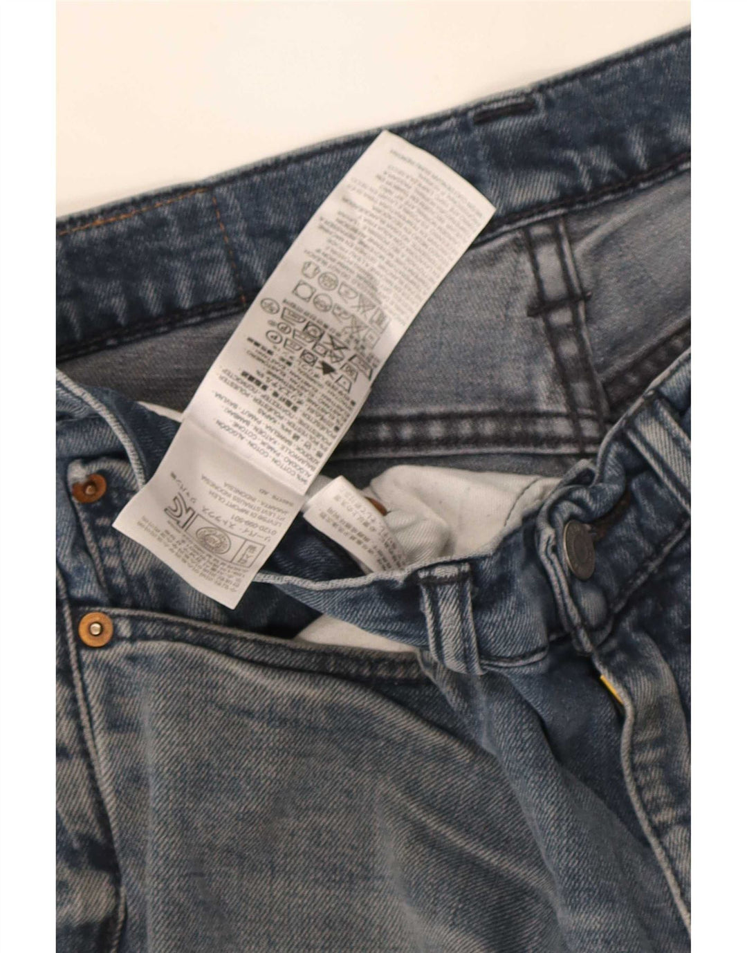 Levi's muške uske traperice W32 L32 plavi pamuk