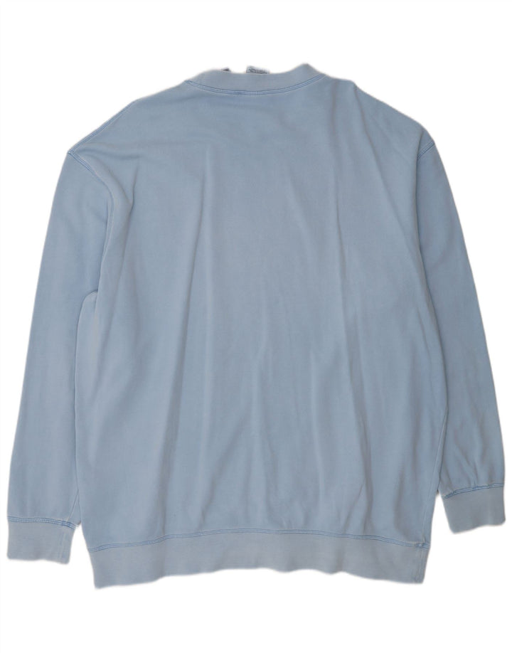 ADIDAS muški džemper 2XL plavi pamuk