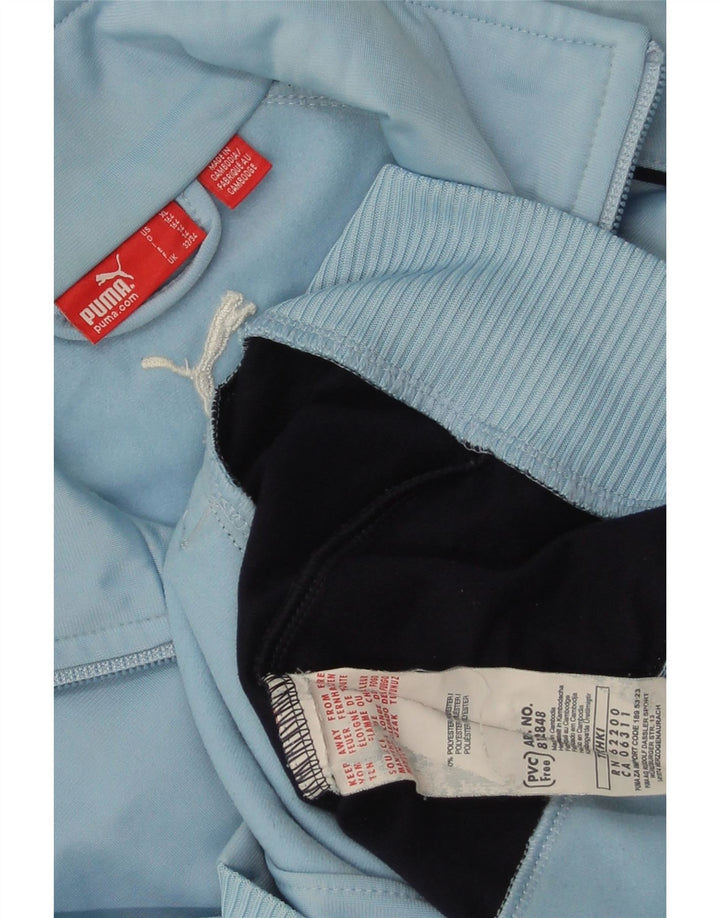 PUMA Boys Trenirka Gornja jakna 13-14 godina plava poliesterska boja