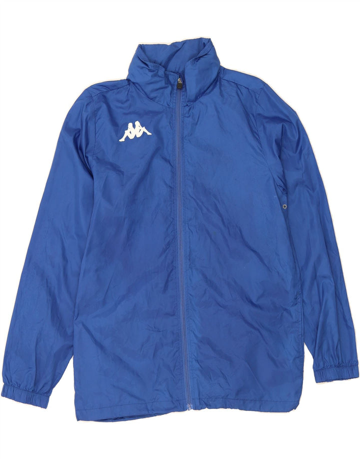 KAPPA Mens Rain Jacket UK 36 Small Blue Polyester Vintage Kappa and Second-Hand Kappa from Messina Hembry 