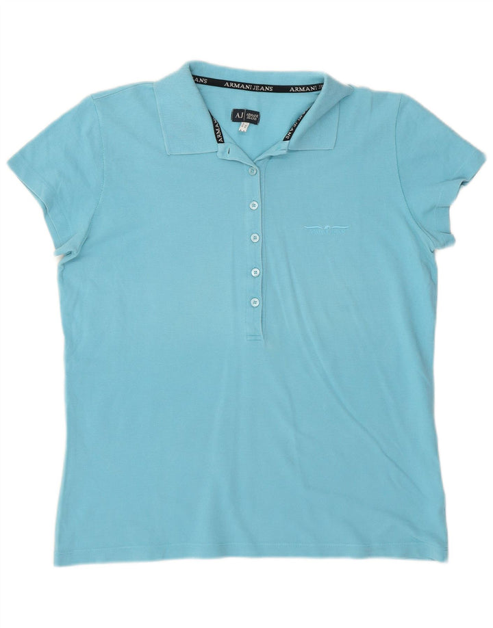 Armani ženska polo majica UK 14 srednje plava