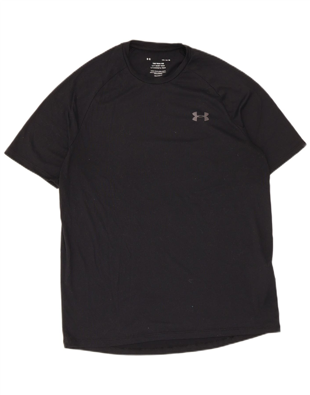 Under Armour muška majica Heat Gear Srednji crni poliester