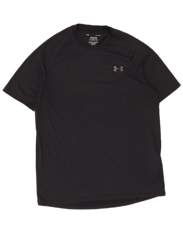 Under Armour muška majica Heat Gear Srednji crni poliester