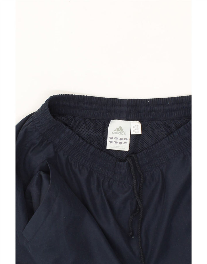 ADIDAS Mens Tracksuit Trousers Medium Navy Blue Polyester Vintage Adidas and Second-Hand Adidas from Messina Hembry 