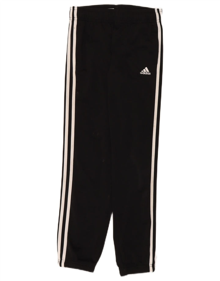 Adidas trenirka za dječake, hlače za trčanje, 9-10 godina, crni poliester