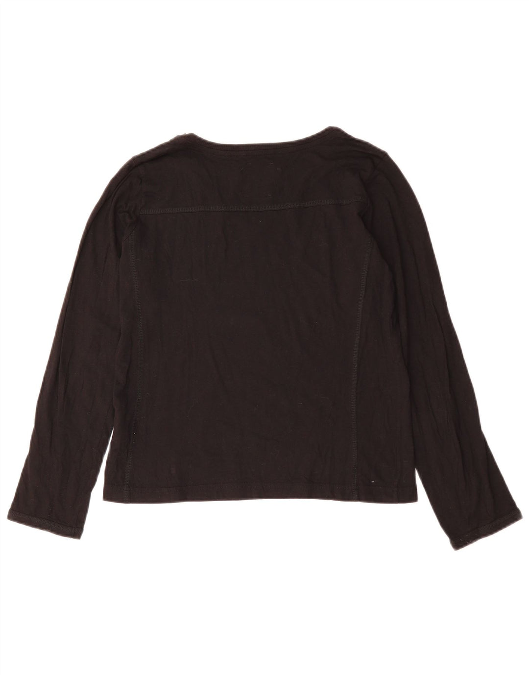 CHAMPION Ženska majica s dugim rukavima lakog kroja UK 10 Mala crna pamuk