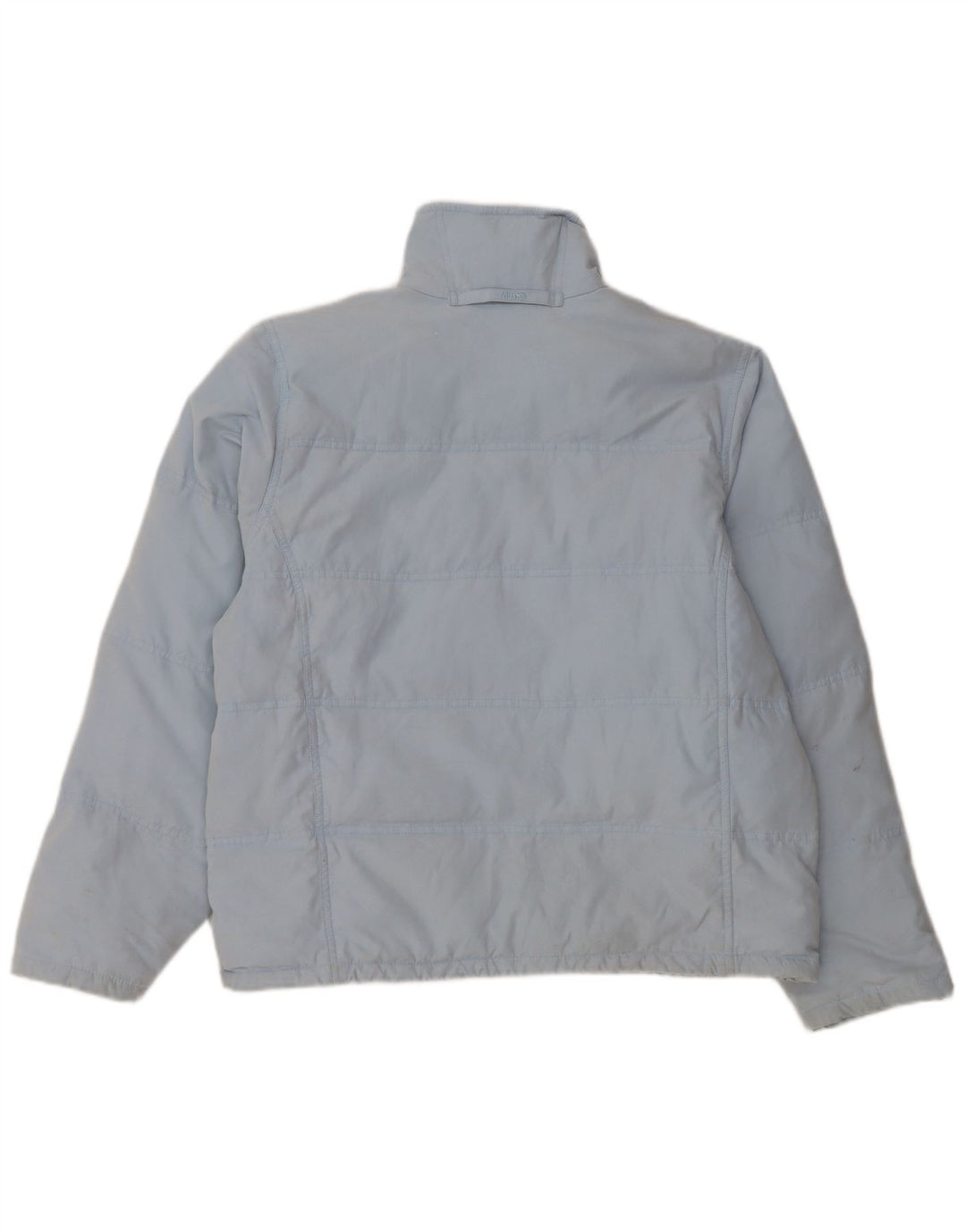 MUSTO Ženska podstavljena jakna UK 14 Veliki plavi najlon