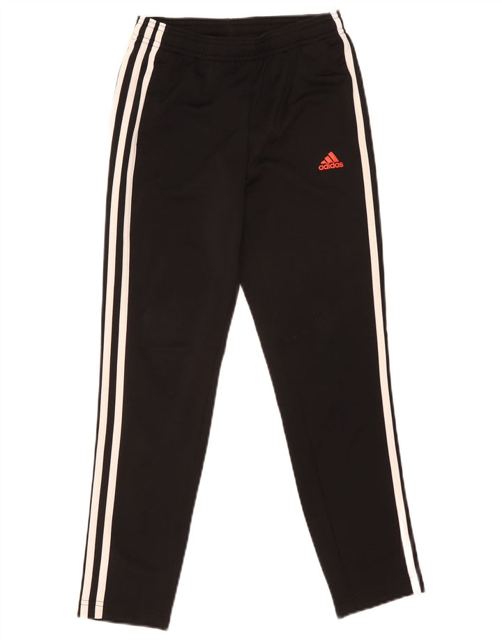 Adidas Hlače za trenirku za dječake 9-10 godina crne poliesterske