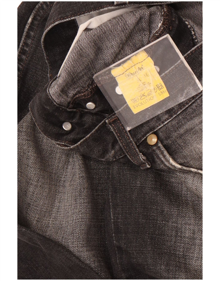 Wrangler muške ravne traperice Evolution W31 L28 crne