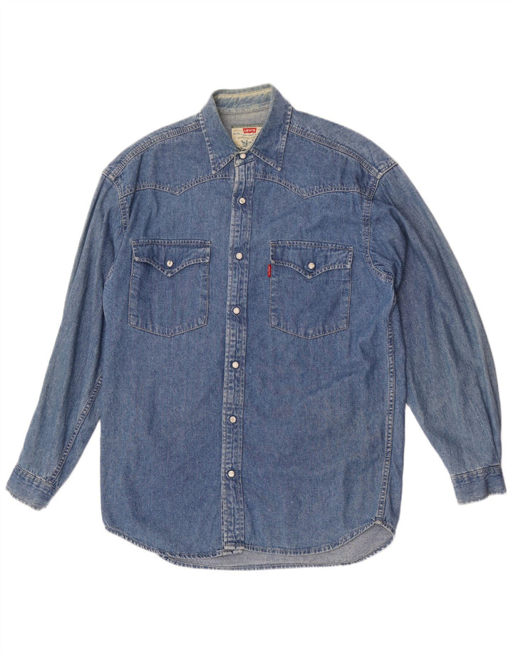 Levi's muška traper košulja mala plava