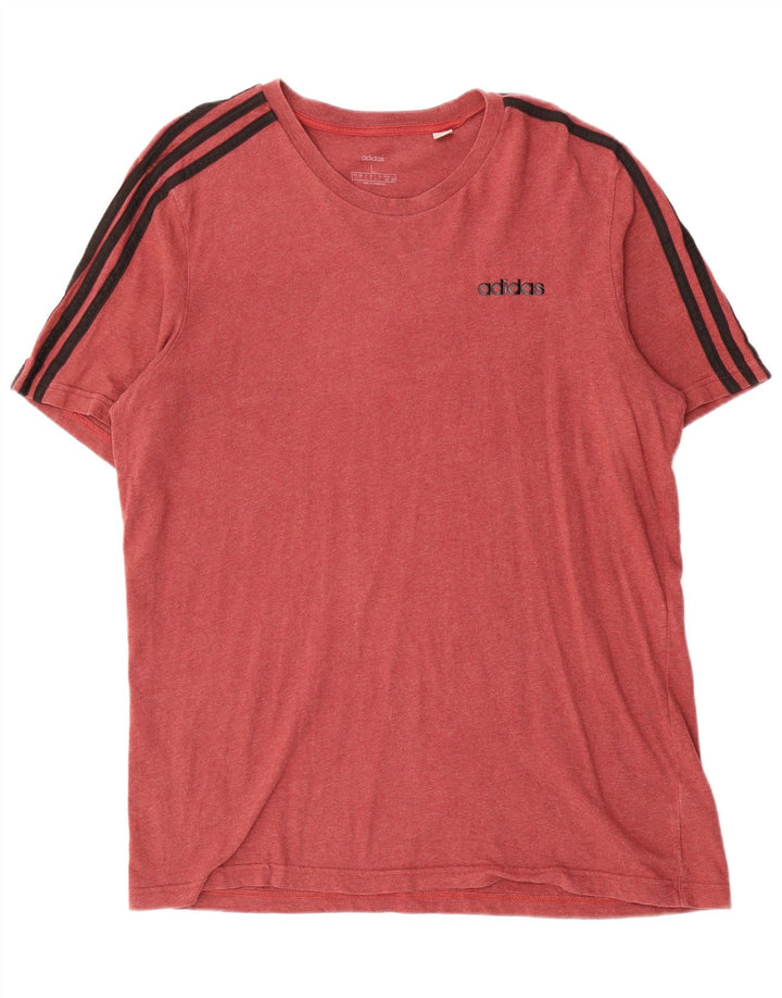 Adidas muška majica kratkih rukava velika crvena pamuk
