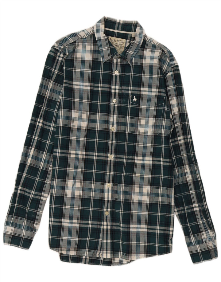 Jack Wills muška košulja srednje zelene karirane boje