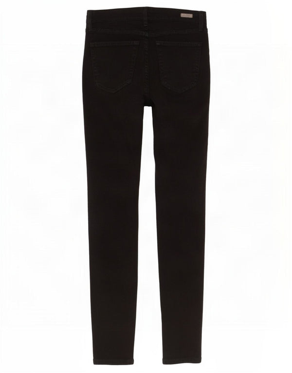 Topshop Womens Jamie Distressed Skinny Jeans W30 L28 Black Cotton