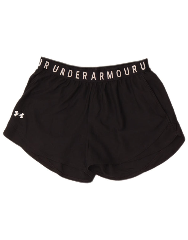 Under Armour ženske kratke sportske kratke hlače Heat Gear UK 14 velike crne