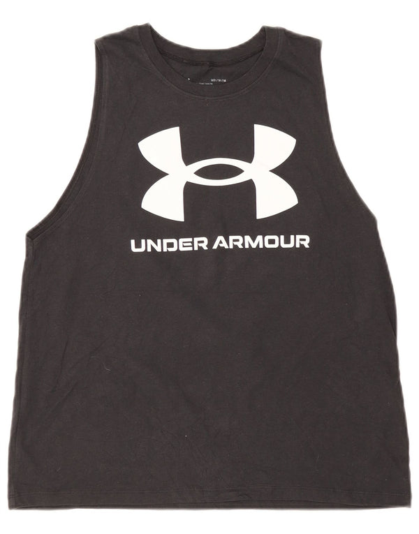 Under Armour Ženski grafički prsluk UK 12 Srednji crni pamuk