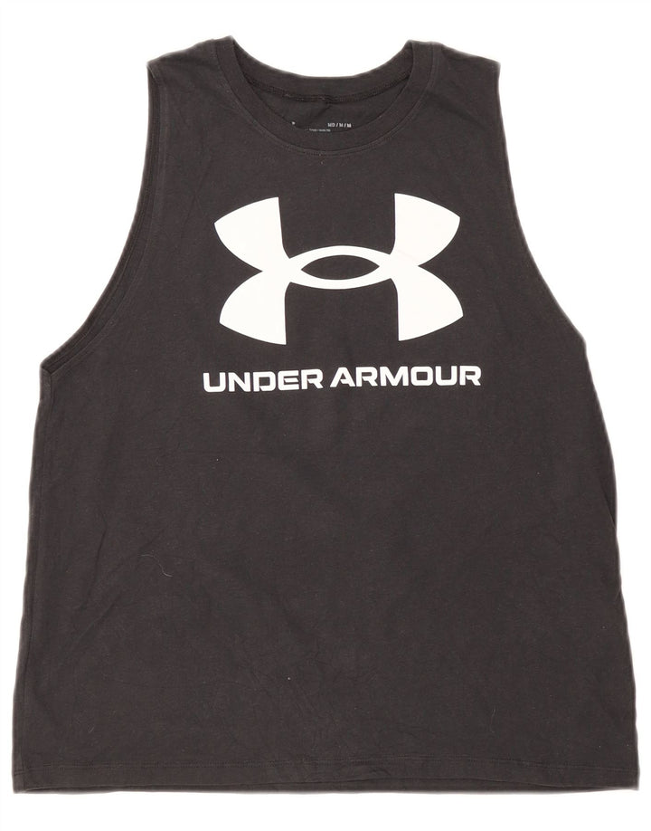 Under Armour Ženski grafički prsluk UK 12 Srednji crni pamuk