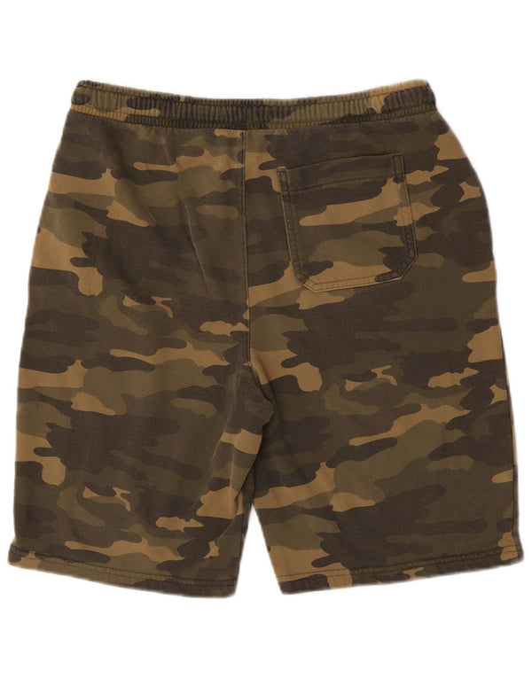 Marks & Spencer Boys Sport Shorts 15-16 Years  Khaki Camouflage Cotton
