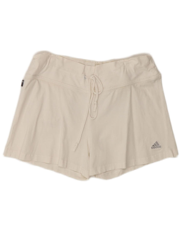 Adidas ženske sportske kratke hlače UK 18 XL bijeli pamuk