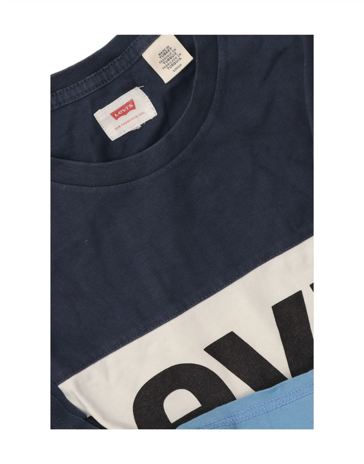Levi's muška majica kratkih rukava s grafičkim motivima, mali raznobojni blok u boji