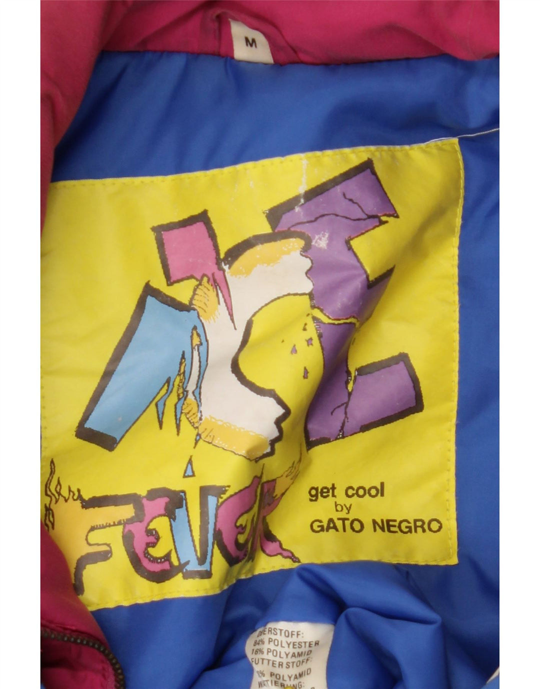 FEVER Muška anorak jakna UK 38 poliester srednje plave boje