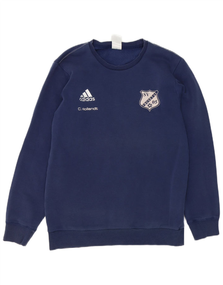 Adidas muška trenirka s grafičkim motivima Srednji tamnoplavi pamuk