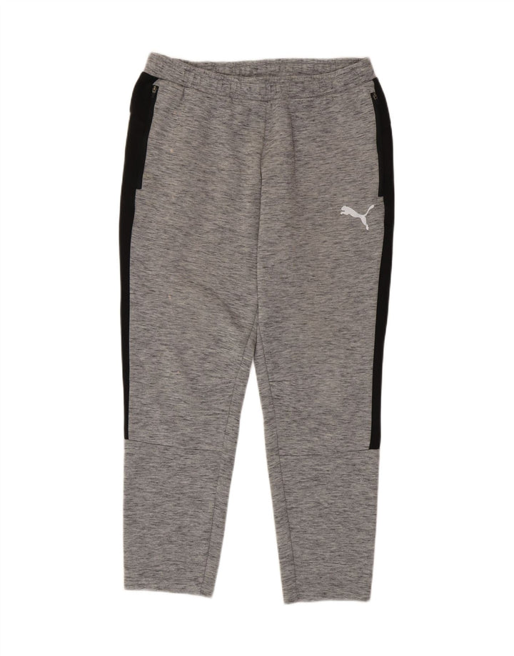 Puma muške hlače za trenirku Large Grey Colourblock Cotton