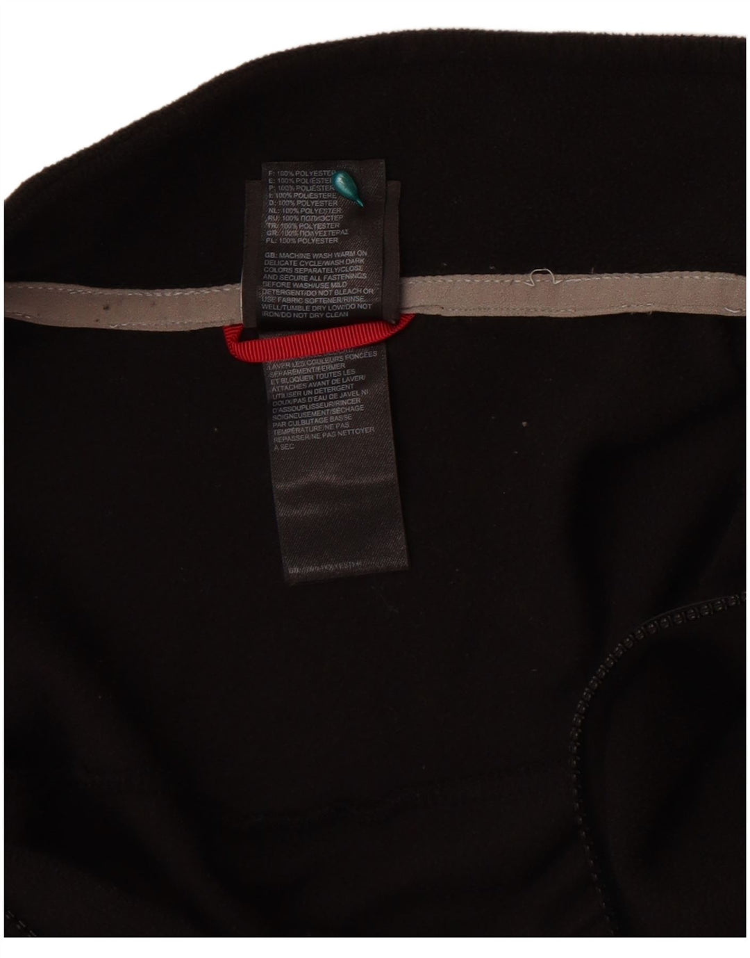 The North Face muška jakna s podstavom od flisa UK 40 veliki crni poliester