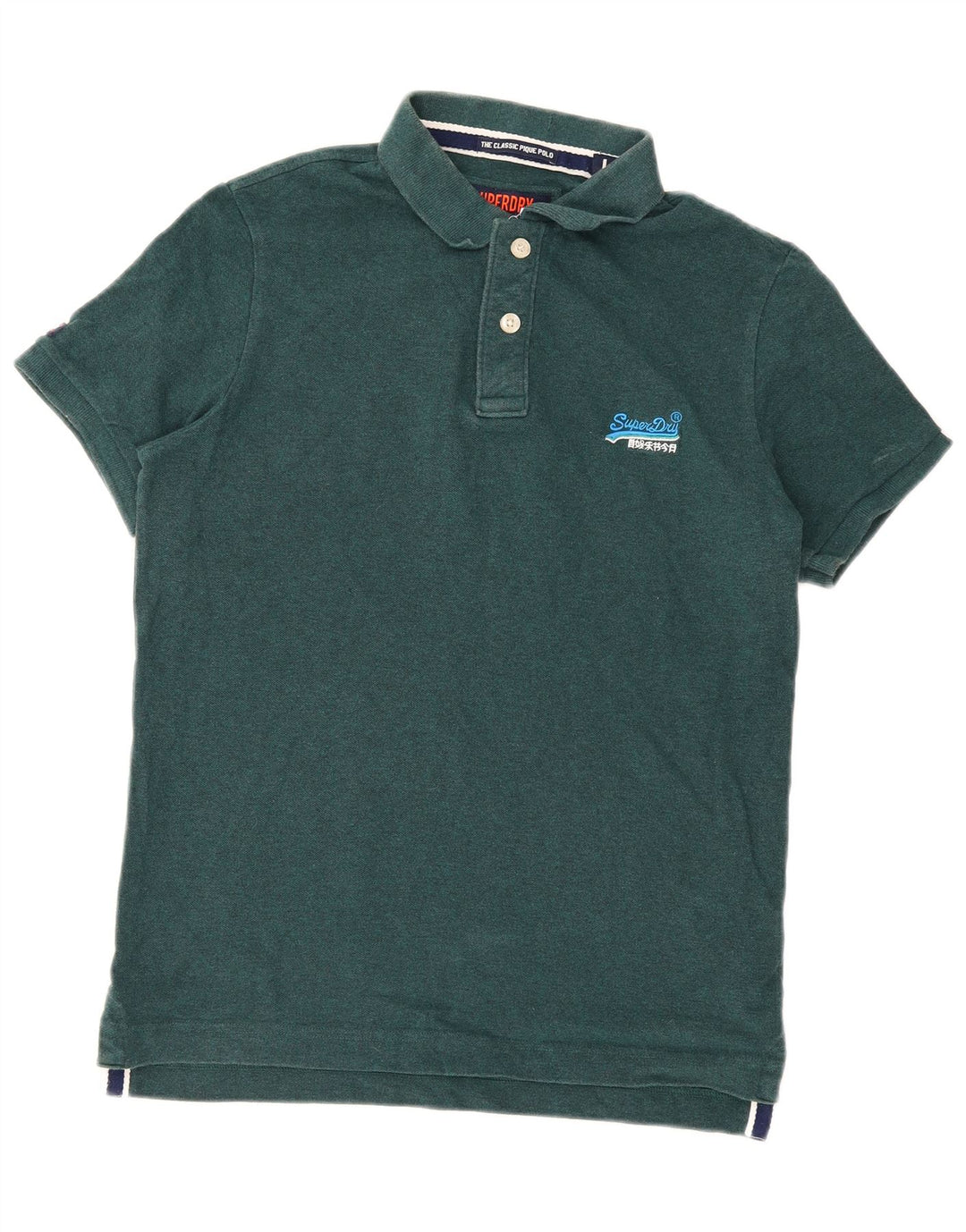 Superdry muška polo majica velika zelena pamuk
