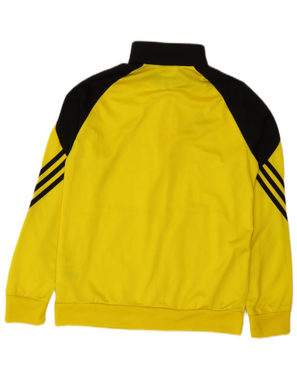 Gornja jakna od trenirke Adidas za dječake 13-14 godina XL u žutoj boji