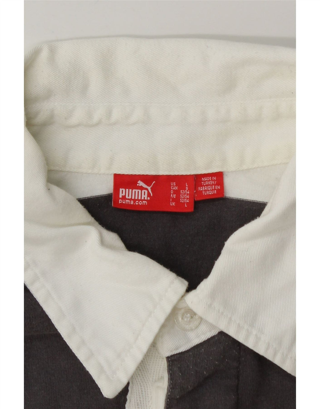 PUMA muška ragbi polo majica dugih rukava s grafičkim motivima, velike raznobojne pruge